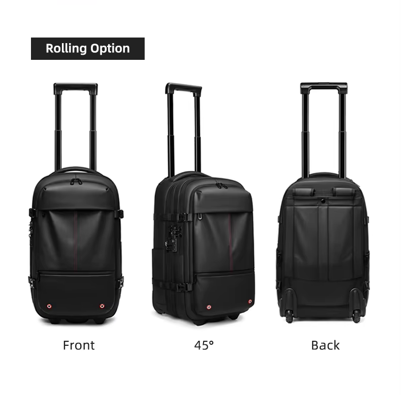 Carry-On Trolley Vacuum Travel Backpack