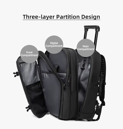Carry-On Trolley Vacuum Travel Backpack