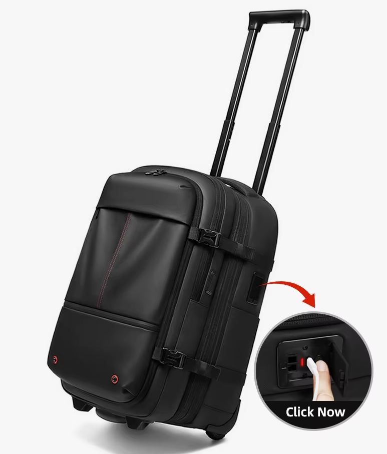 Carry-On Trolley Vacuum Travel Backpack